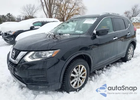 2017 Nissan Rogue Sv из США, поврежденный, VIN KNMAT2MV4HP508732